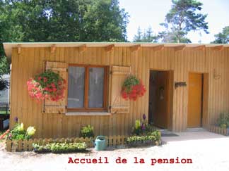 Accueil de la pension